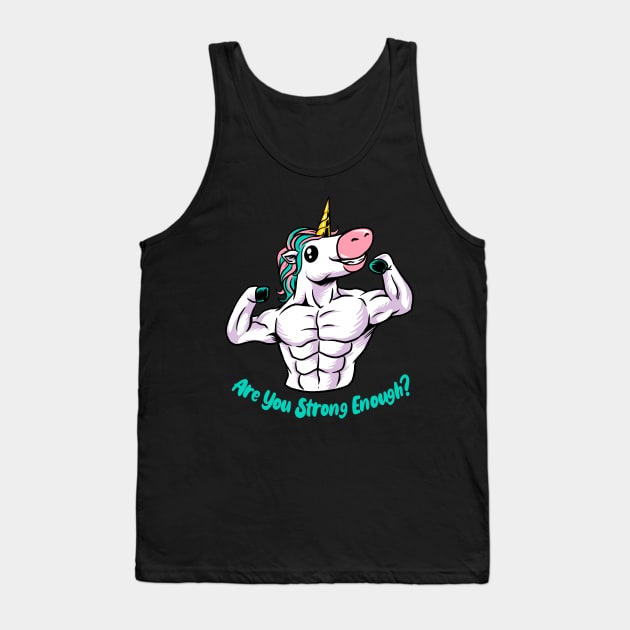 badass unicorn Tank Top by spoilerinc